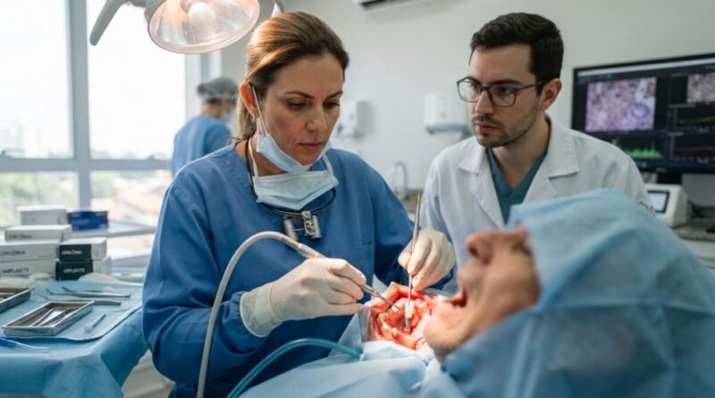 Implantes dentários: Estudo associa zircônia a uma ativação imunológica precoce mais forte