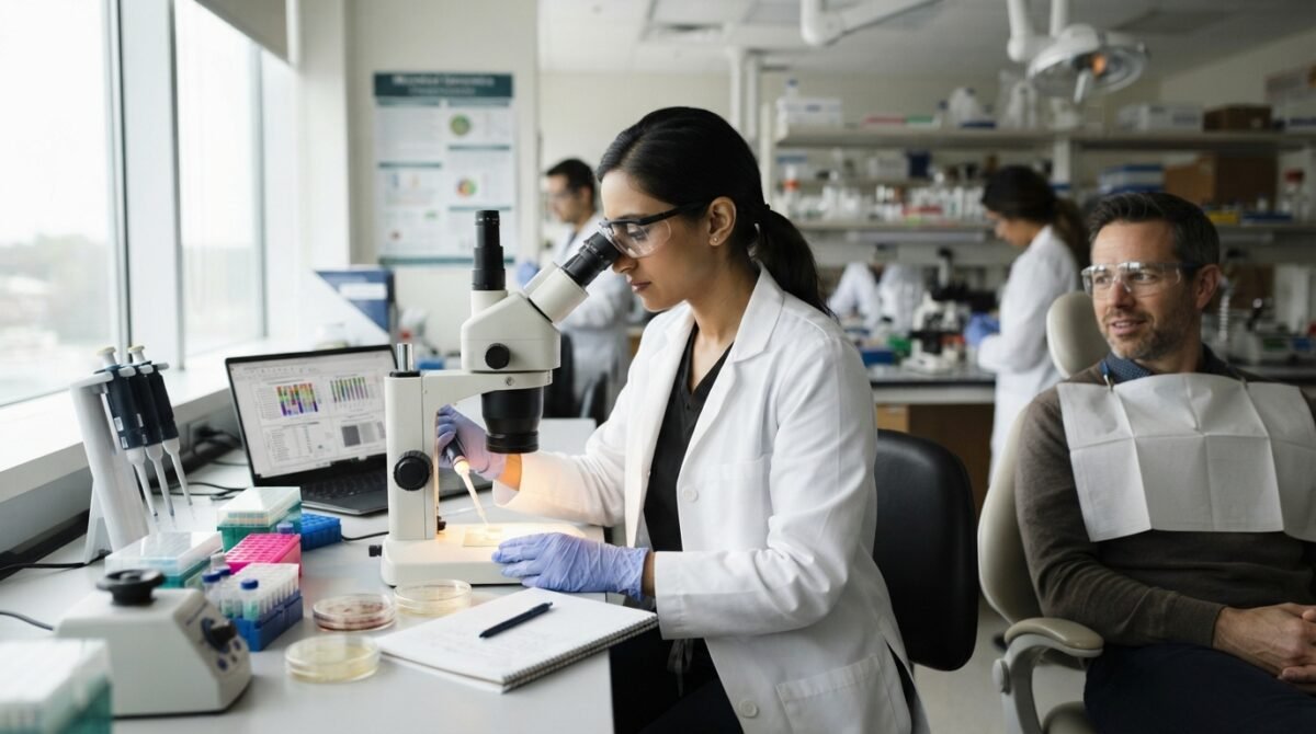 Inovações no tratamento dental: microbioma oral como alvo terapêutico