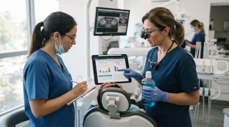 O relatório ISDH 2026 aborda o uso adjuvante de enxaguante bucal no tratamento periodontal