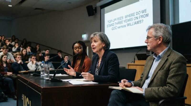 Top-up fees: where do we stand three years on from GDC versus Williams?