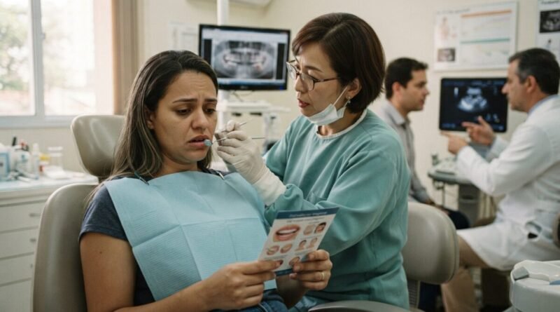 A inflamação oral crônica pode prejudicar a fertilidade feminina