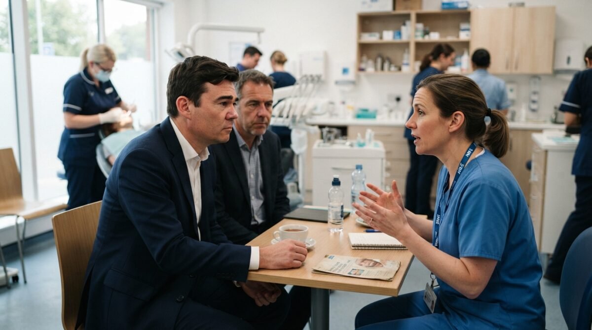 A Importância da Odontologia na Saúde Pública: O Desafio de Andy Burnham