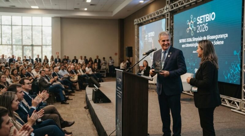 CROSP participa da abertura do SETBIO 2026 - Autarquia é reconhecida por contribuição técnica à biossegurança - CROSP