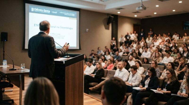 Dr. Wilson Chediek participa da II Odonto Santa com palestra sobre exercício profissional
