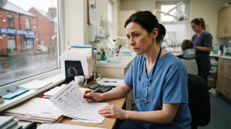Northern Irish dentists face a shortfall of £50 per hour in funding