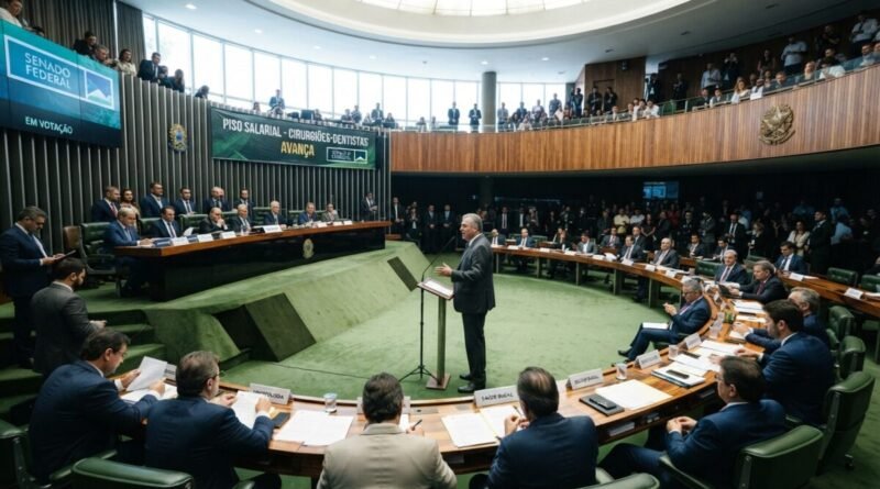 Piso dos cirurgiões-dentistas avança e chega ao Plenário do Senado