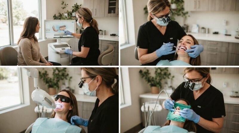 Planning, whitening and stratification step by step