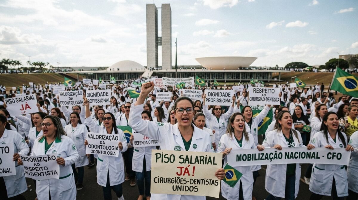 CFO se une a entidades em Brasília para defender piso salarial