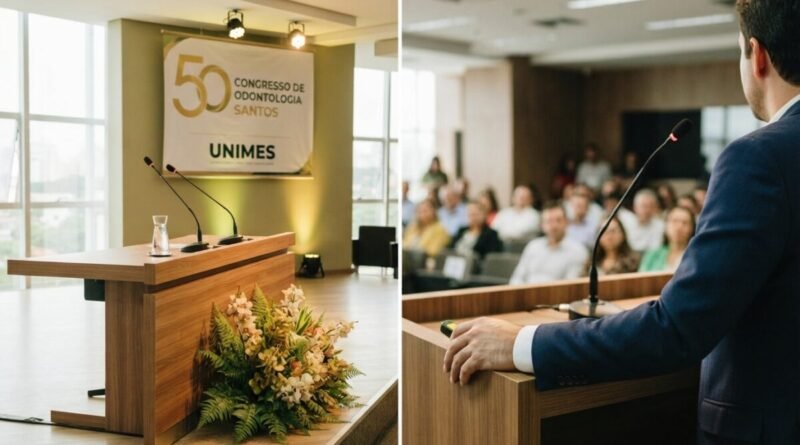 CROSP participa da abertura do Congresso de Odontologia que celebra os 50 anos da UNIMES, em Santos - CROSP