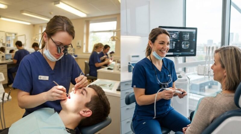Life as a newly qualified dentist, then and now