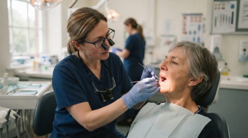 Observation without assumption: the evidence on falling oestrogen and the mouth